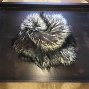 Dolce & Gabbana Silver Fox Fur Hat